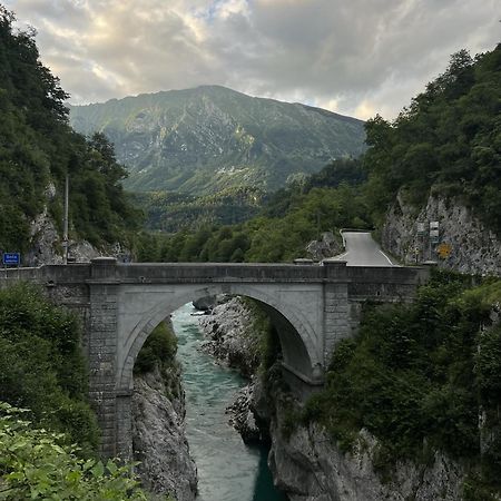 Apartamento Hisa Krivopeta Kobarid Exterior foto